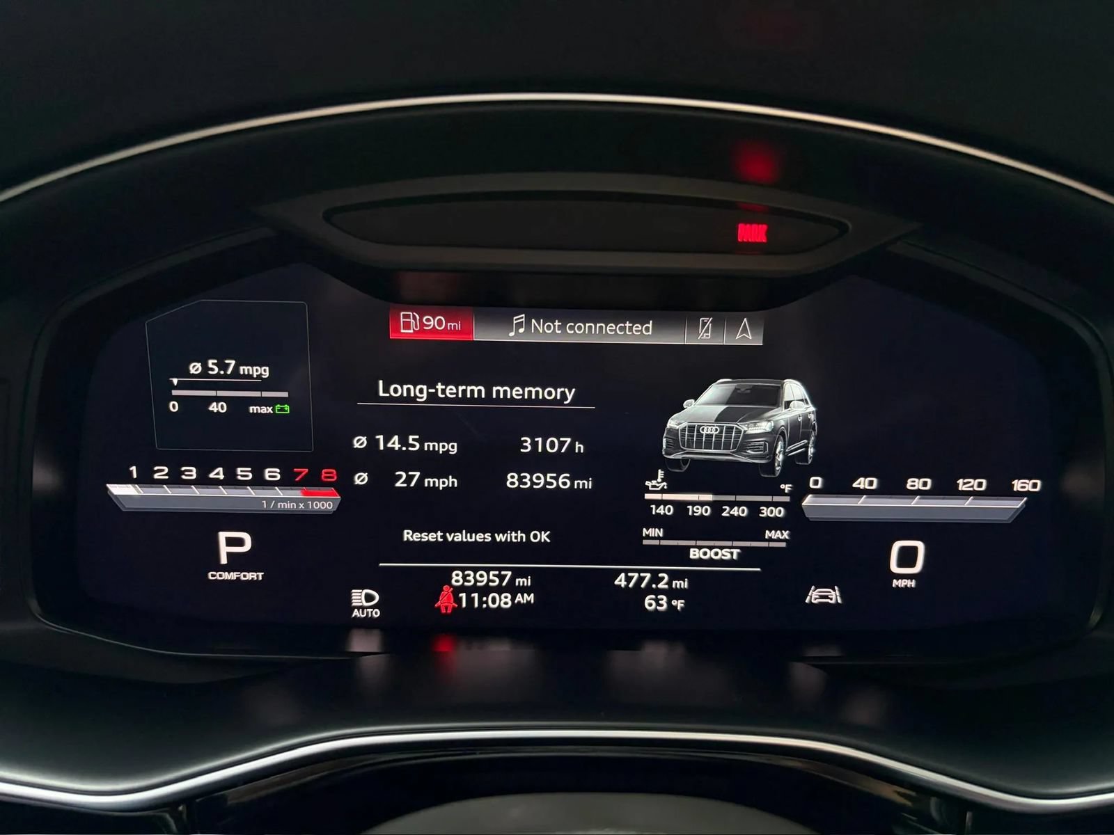 Used 2020 Audi SQ7 Prestige w/ Prestige Package AWD/4WD image 19