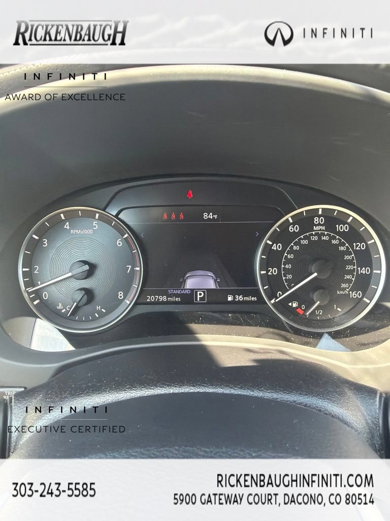 Certified 2023 INFINITI QX50 Luxe AWD/4WD image 3