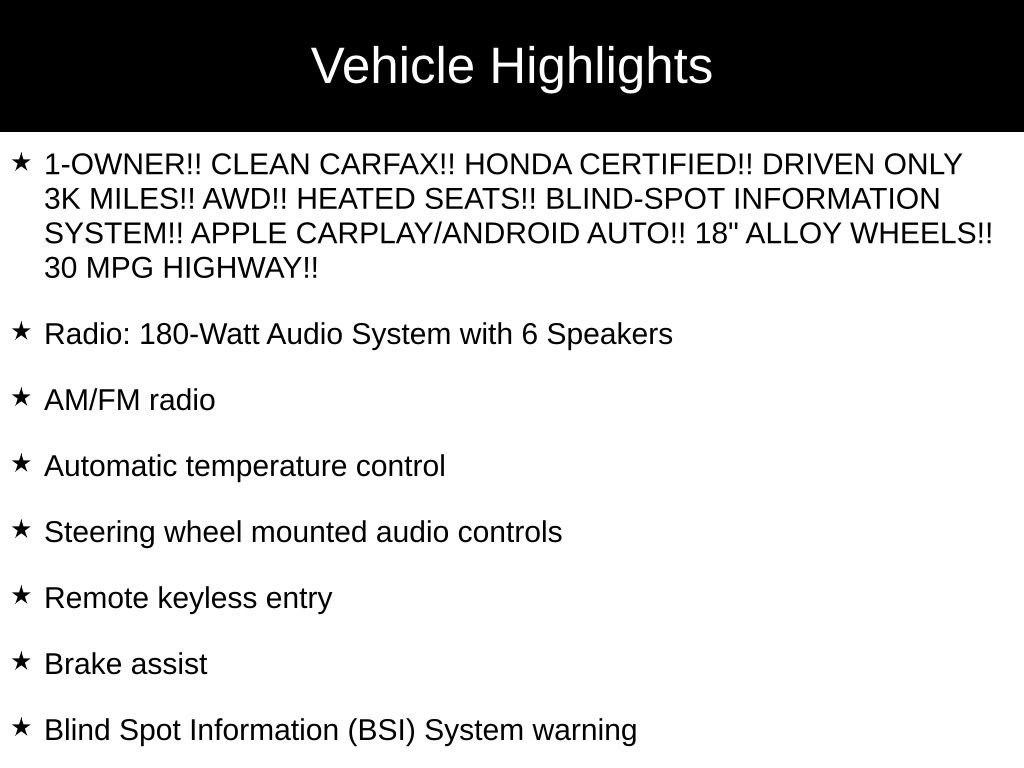 Certified 2026 Honda HR-V Sport image 34
