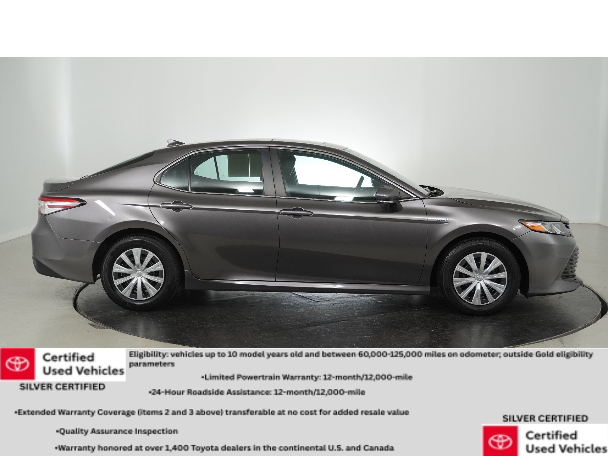 Certified 2020 Toyota Camry LE w/ Sunroof Package FWD image 2