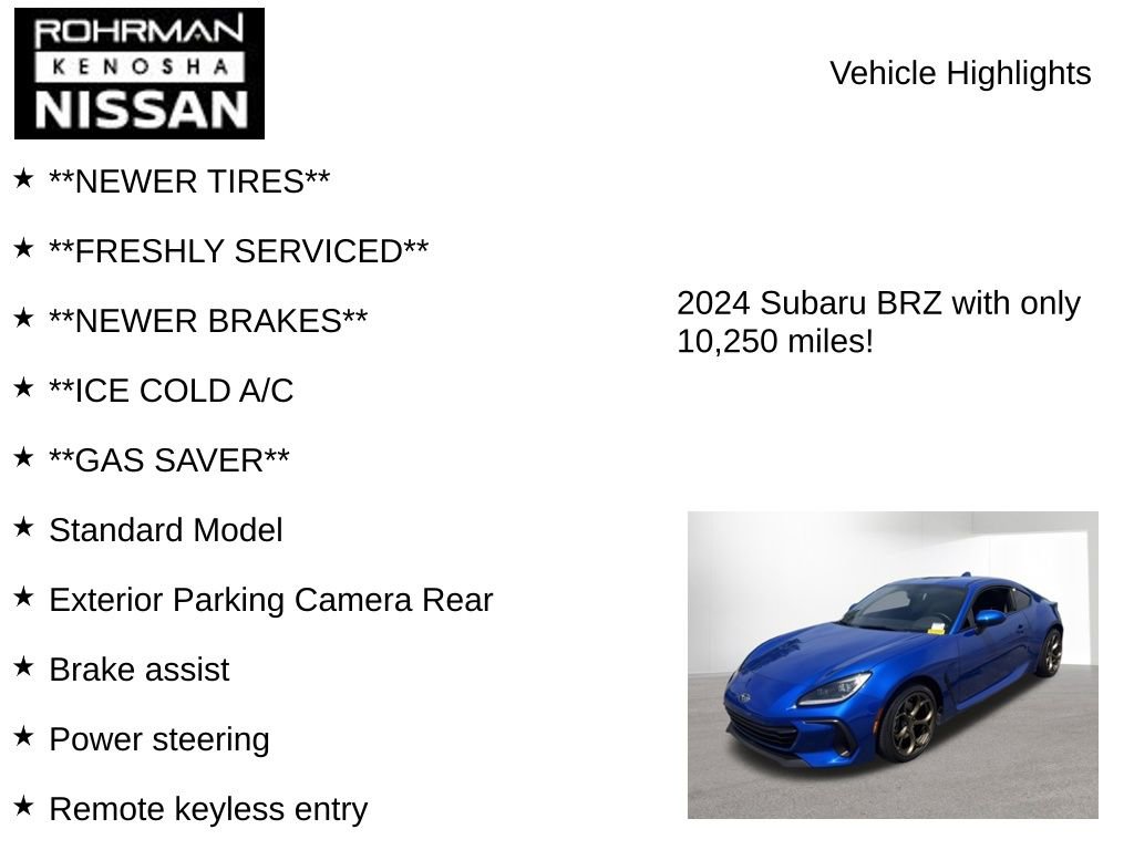 Used 2024 Subaru BRZ Premium RWD image 8