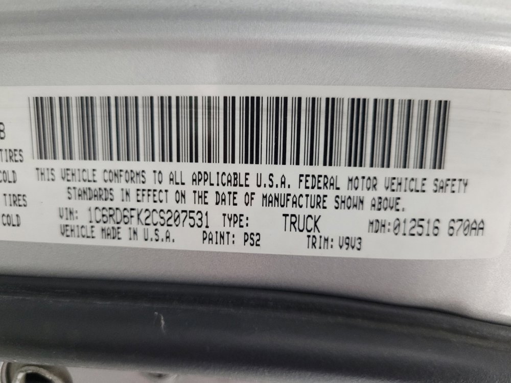 Used 2012 RAM 1500 ST w/ ST Popular Equipment Group image 33