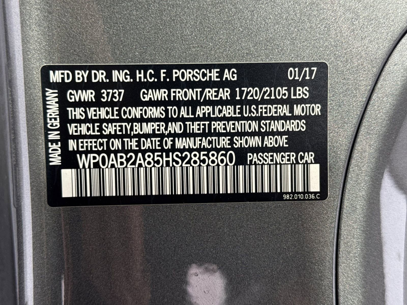 Certified 2017 Porsche 718 Cayman S image 32