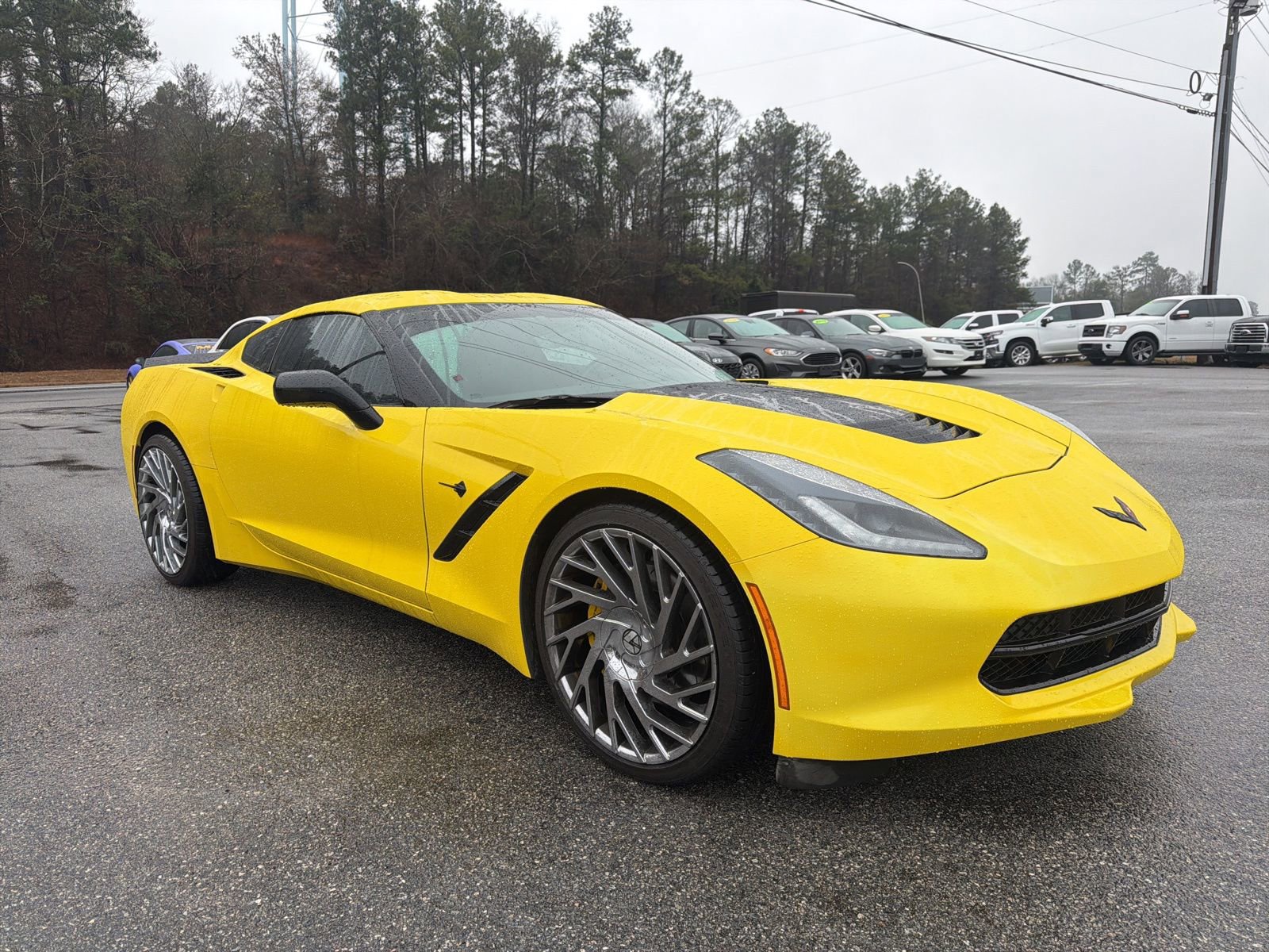 Used 2016 Chevrolet Corvette Stingray Coupe w/ Carbon Flash Badge Package image 3