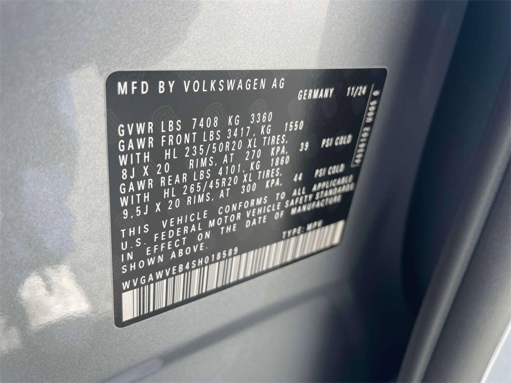 New 2025 Volkswagen ID. Buzz Pro S image 20