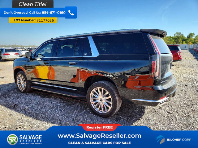 Used 2023 Cadillac Escalade ESV Premium Luxury AWD/4WD image 3