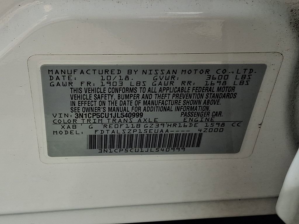 Used 2018 Nissan Kicks SV image 28