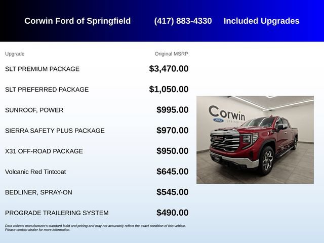 Used 2024 GMC Sierra 1500 SLT w/ SLT Premium Package AWD/4WD image 5
