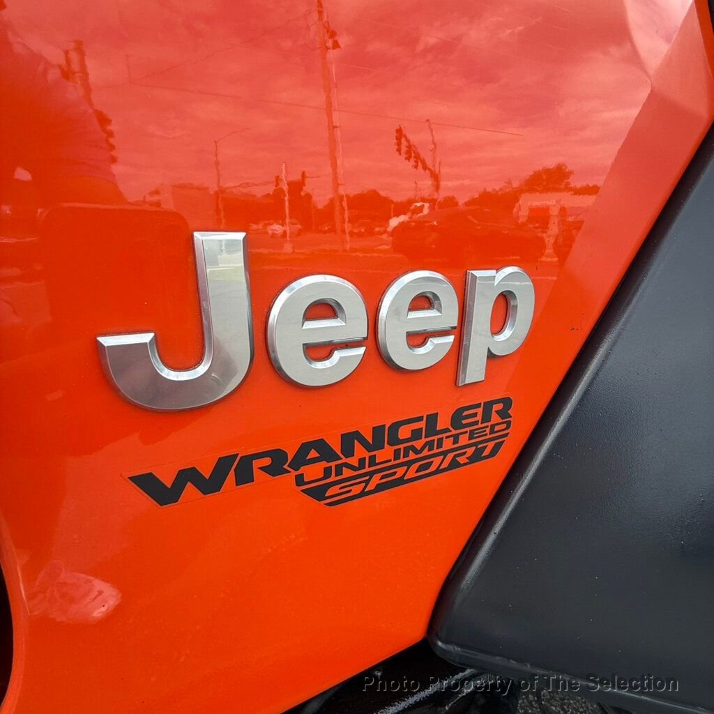 Used 2018 Jeep Wrangler Unlimited Sport AWD/4WD image 20