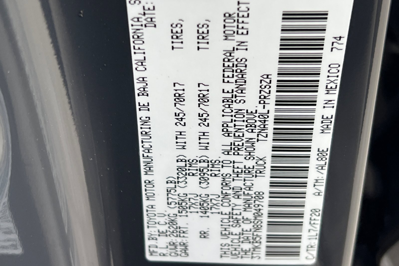 New 2025 Toyota Tacoma SR5 image 21