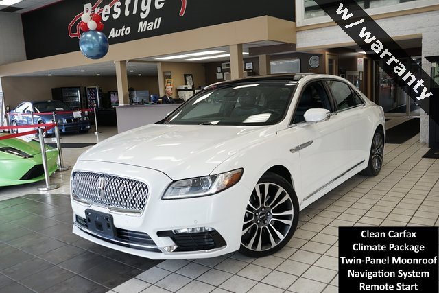 Used 2018 Lincoln Continental Select w/ Continental Climate Package