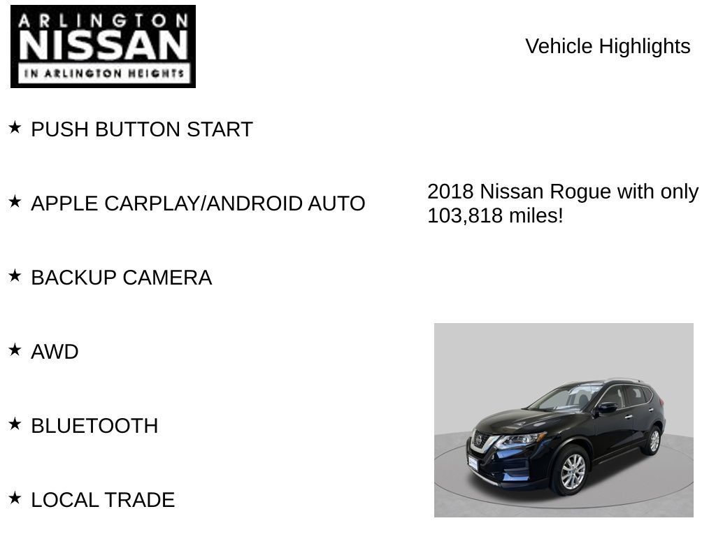 Used 2018 Nissan Rogue SV AWD/4WD image 7