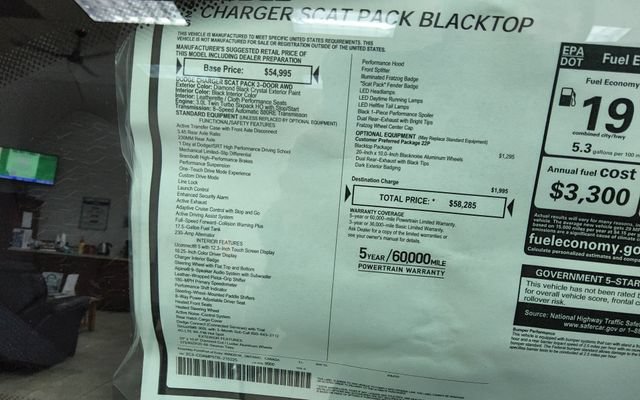 New 2026 Dodge Charger Scat Pack w/ Blacktop Package AWD/4WD image 35