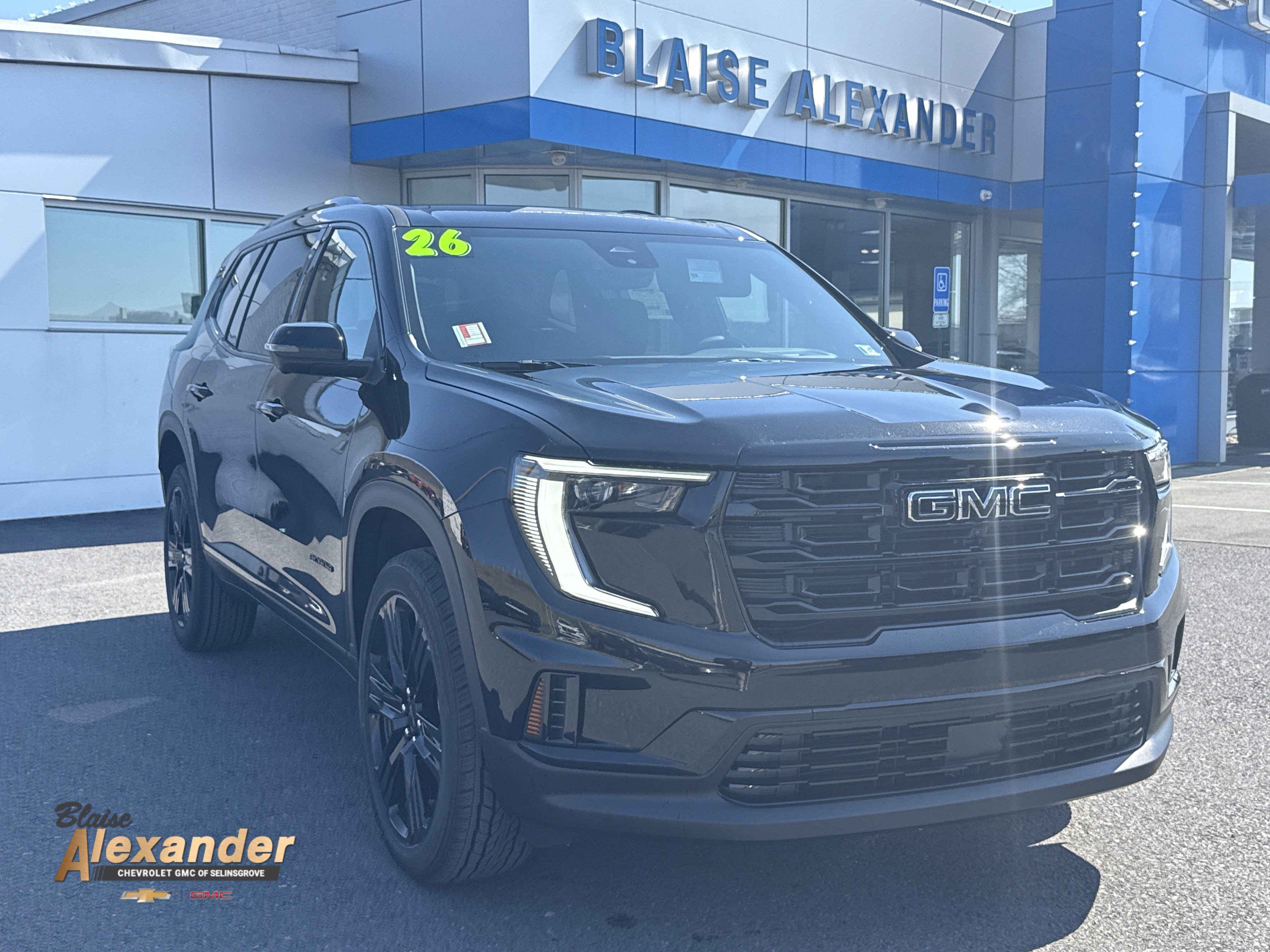 New 2026 GMC Acadia Elevation AWD/4WD image 1