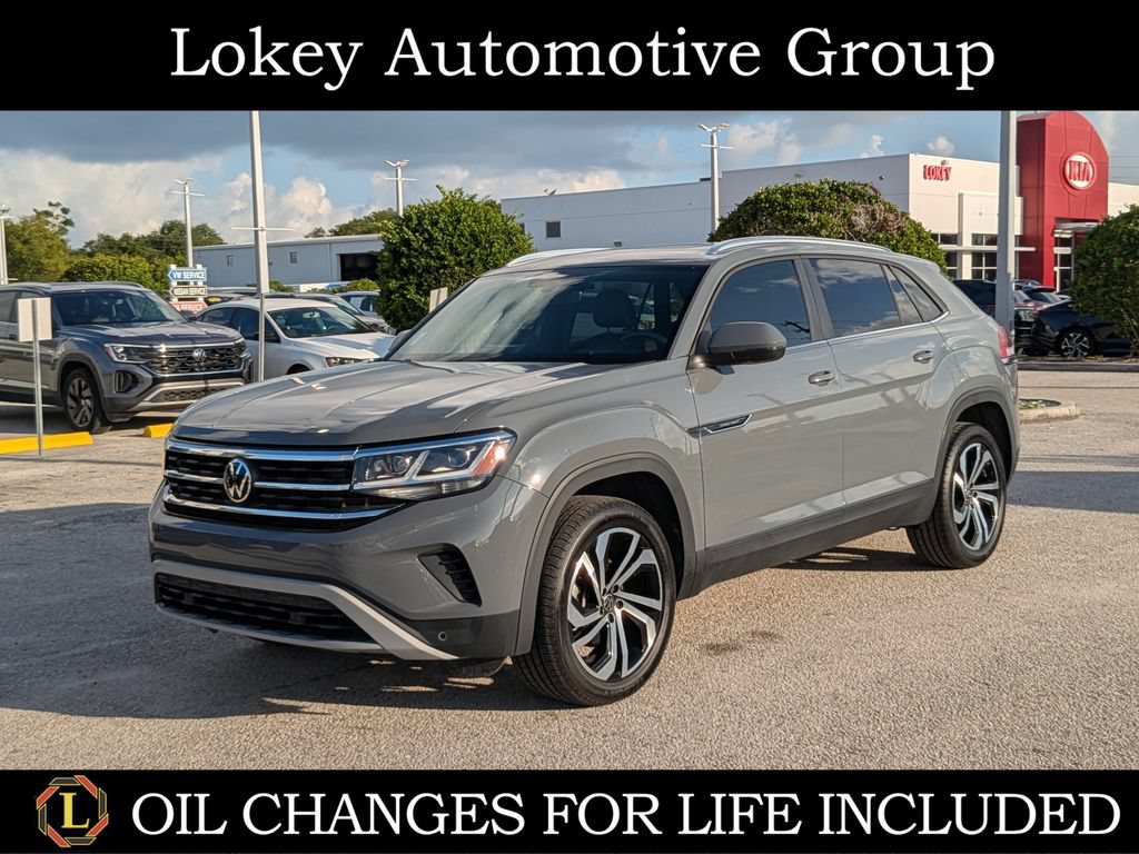 Certified 2023 Volkswagen Atlas Cross Sport SE w/ Panoramic Sunroof Package