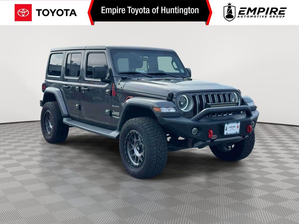 Used 2018 Jeep Wrangler Unlimited Sahara image 1