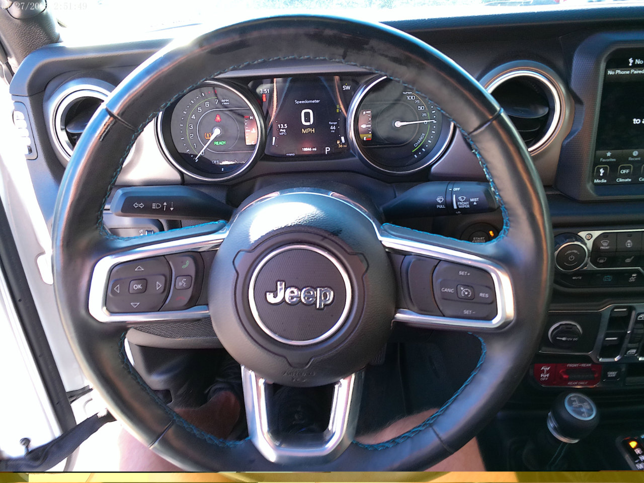 Used 2023 Jeep Wrangler Unlimited Rubicon 4xe w/ Cold Weather Group image 17