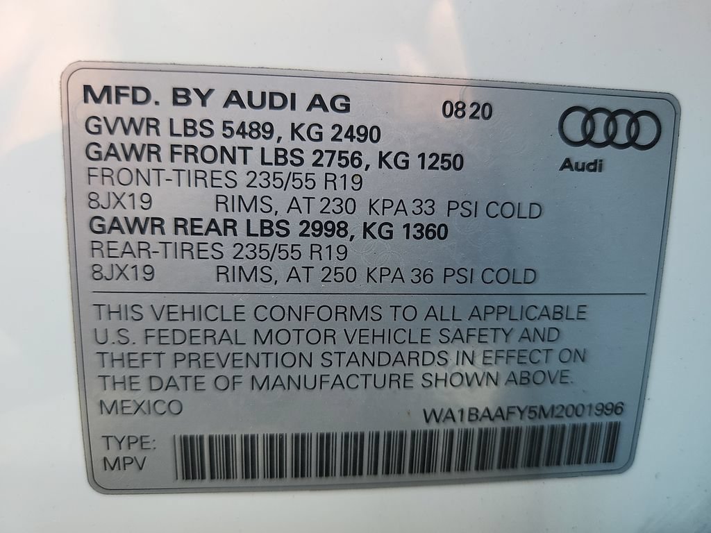 Used 2021 Audi Q5 2.0T Premium Plus w/ Premium Plus Package AWD/4WD image 29