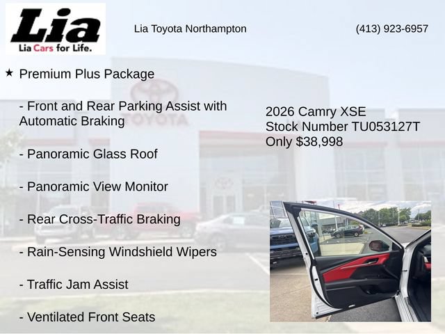 Used 2026 Toyota Camry XSE w/ Premium Plus Package AWD/4WD image 14