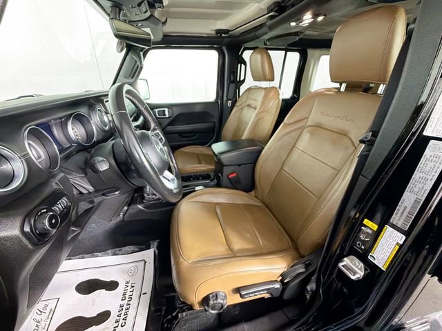 Used 2021 Jeep Wrangler Unlimited Sahara w/ Uconnect 4C Nav & Sound Group image 21