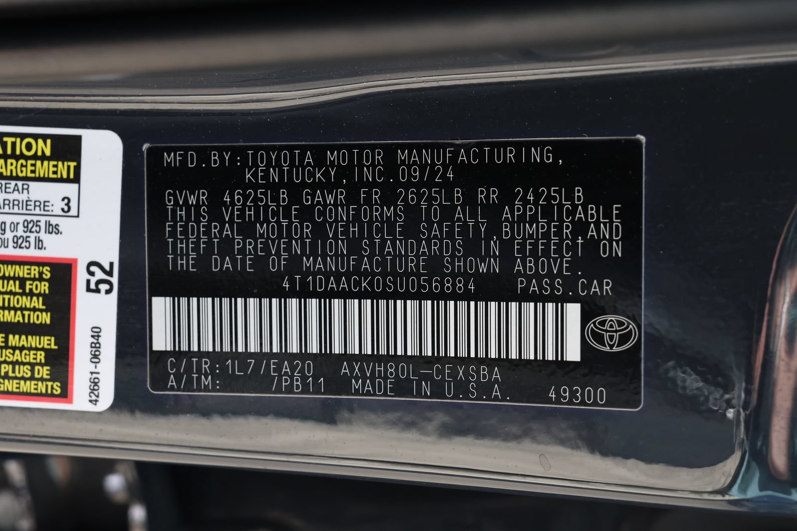 Used 2025 Toyota Camry Hybrid FWD image 33