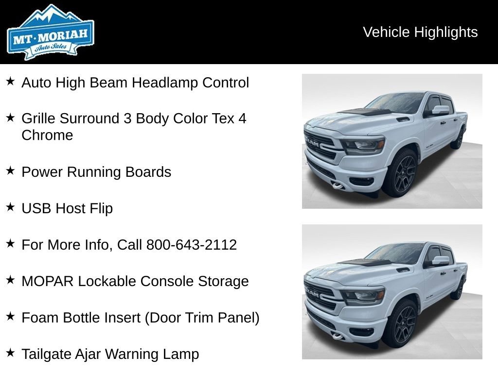 Used 2021 RAM 1500 Laramie w/ Laramie Southwest Edition image 11