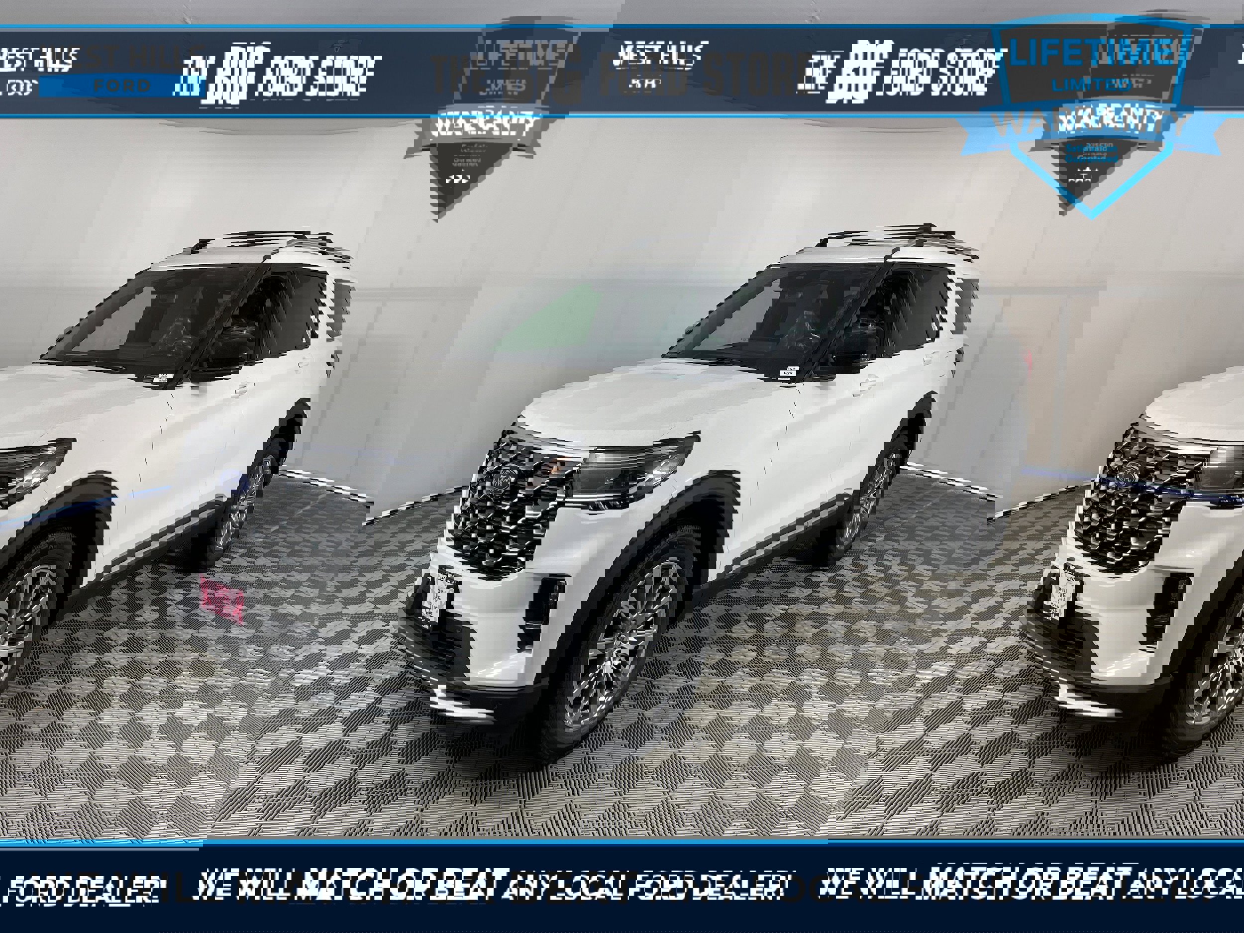 New 2025 Ford Explorer Platinum