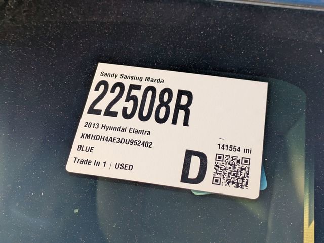 Used 2013 Hyundai Elantra GLS w/ Preferred Pkg image 8