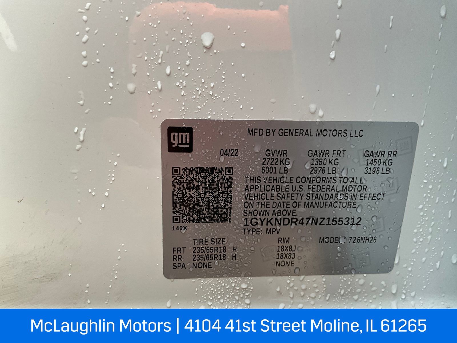 Certified 2022 Cadillac XT5 Premium Luxury w/ LPO, Floor Liner Package image 37