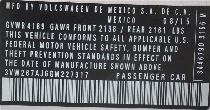 Used 2016 Volkswagen Jetta S FWD image 34