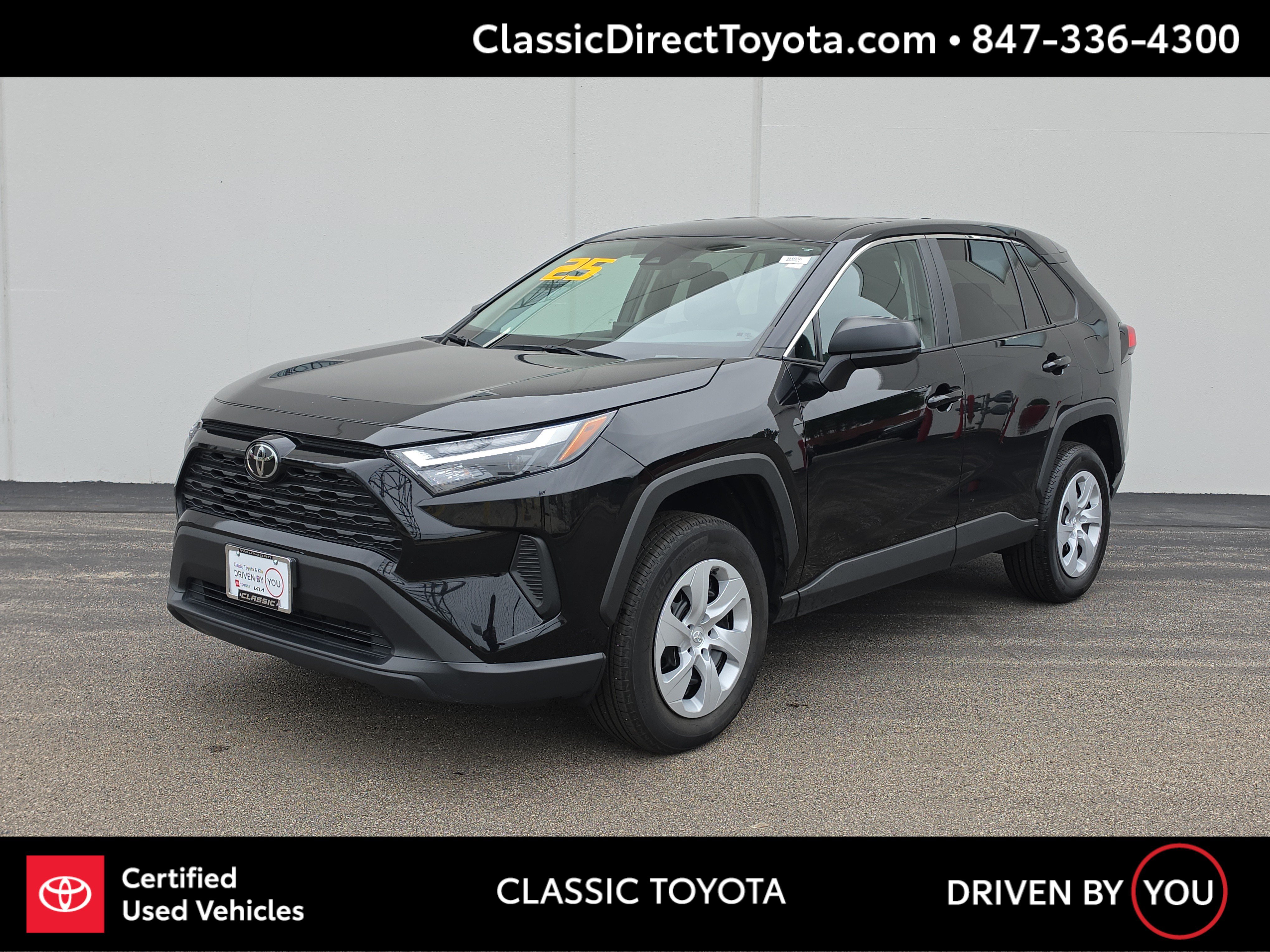Certified 2025 Toyota RAV4 LE