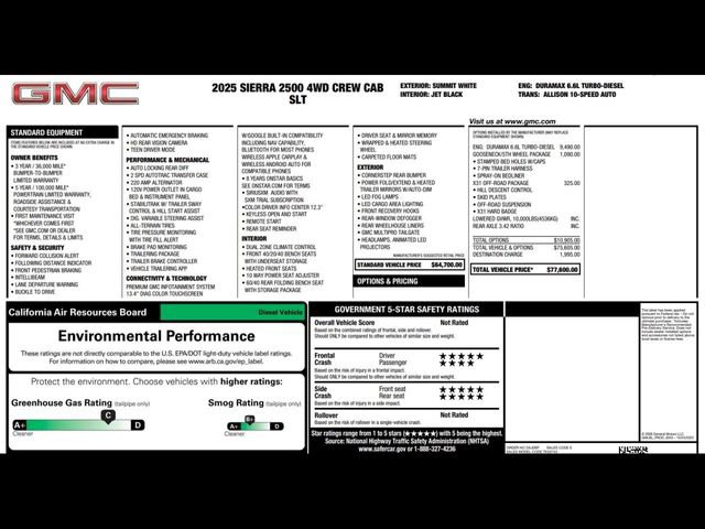 Used 2025 GMC Sierra 2500 SLT image 3