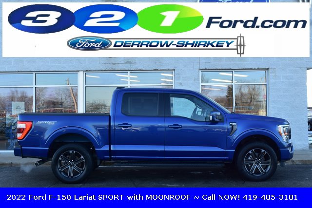 Used 2022 Ford F150 Lariat w/ Equipment Group 502A High image 3