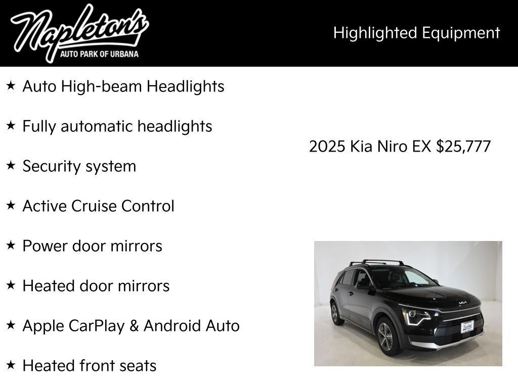 Certified 2025 Kia Niro EX FWD image 17