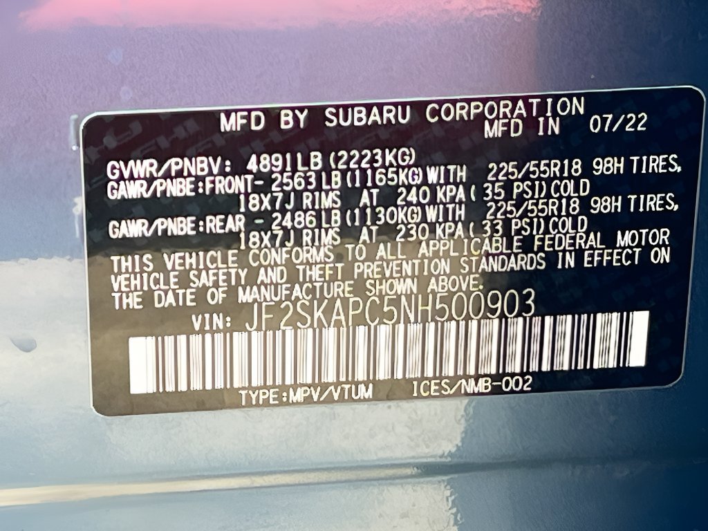 Used 2022 Subaru Forester Limited w/ Popular Package #2 AWD/4WD image 34