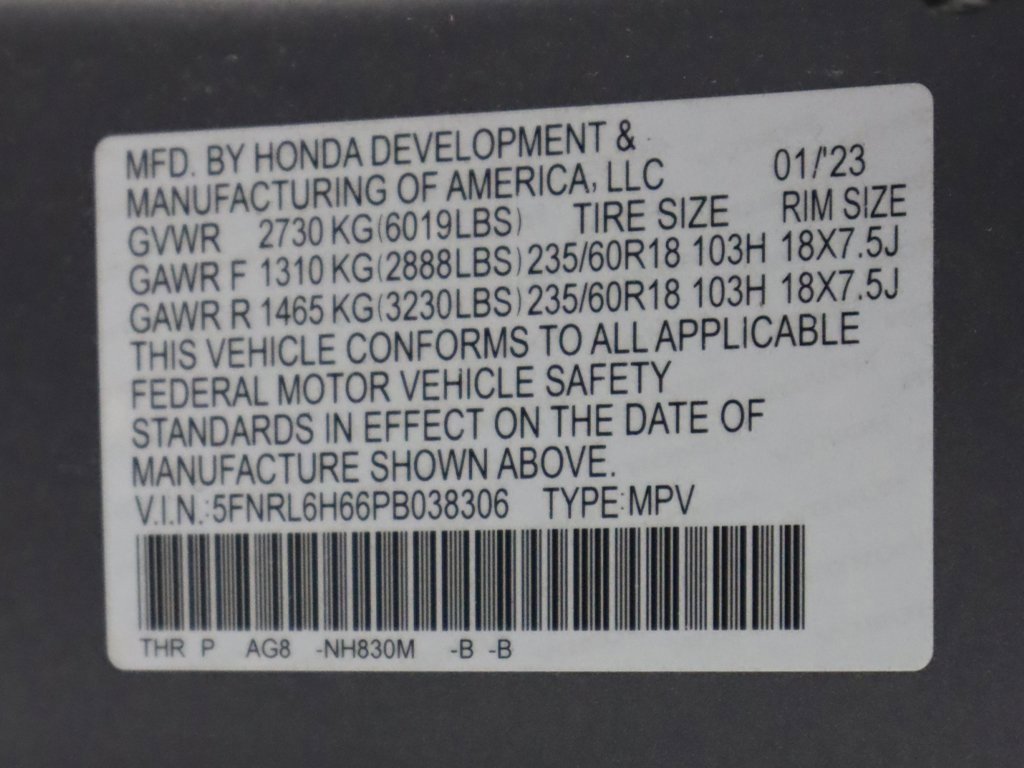 Used 2023 Honda Odyssey EX-L image 54