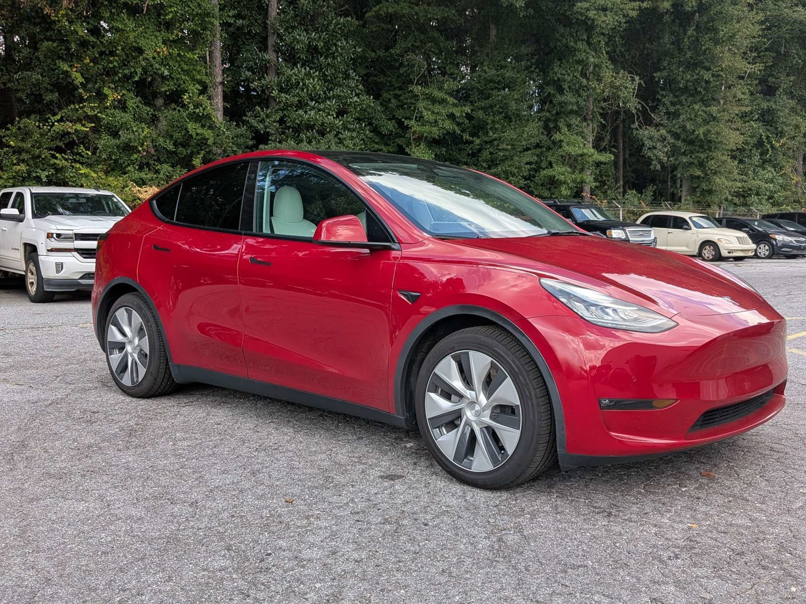 Used 2021 Tesla Model Y Long Range AWD/4WD image 2