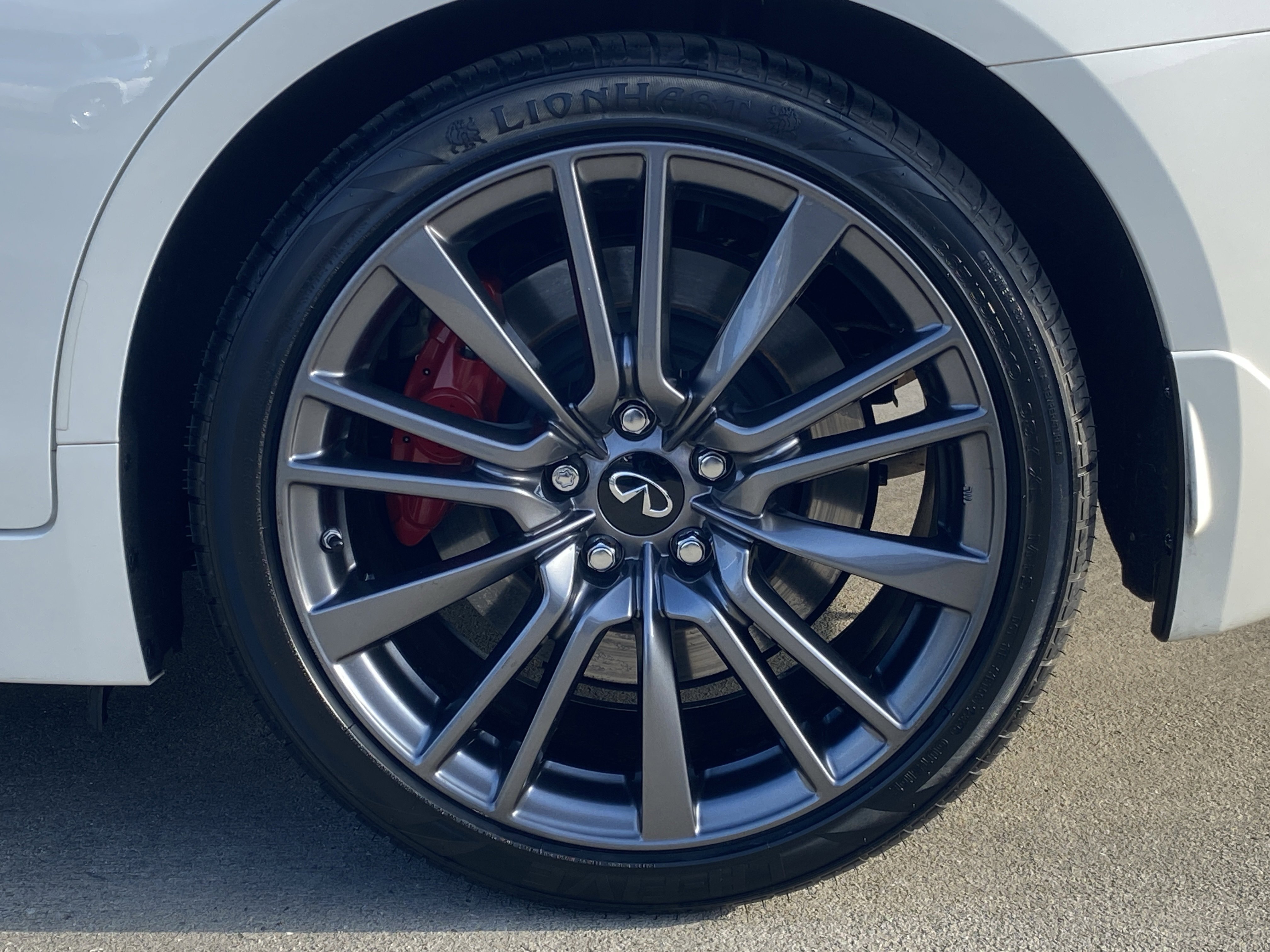 Used 2021 INFINITI Q50 Red Sport 400 w/ Proactive Package image 7