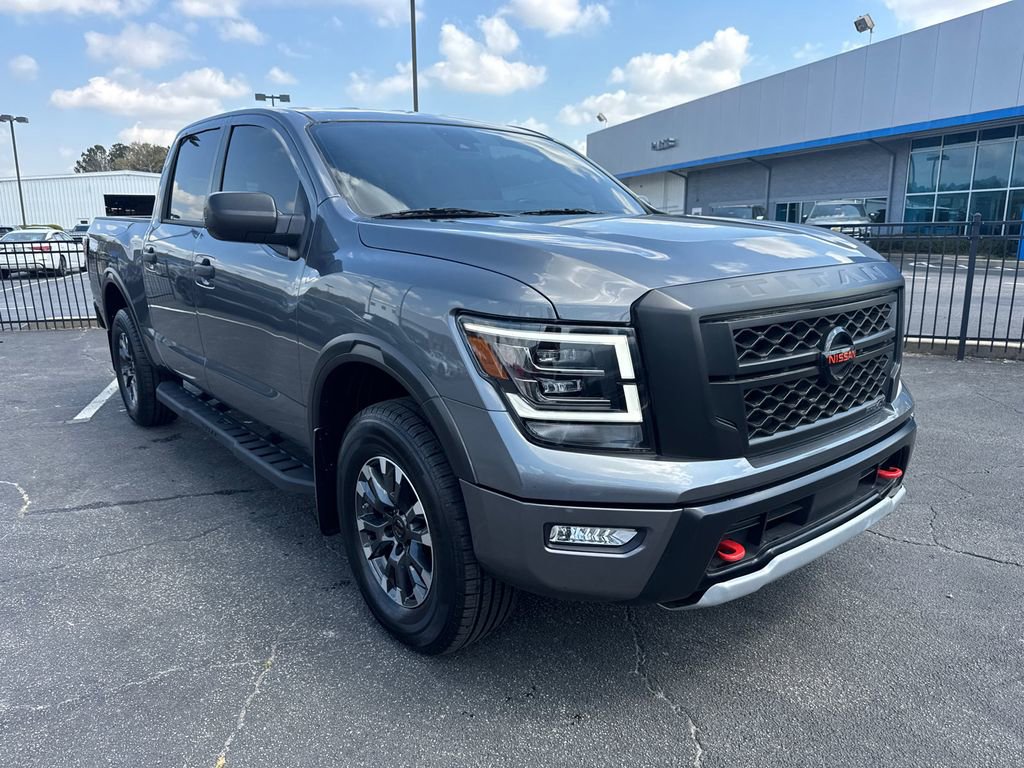 Used 2022 Nissan Titan PRO-4X w/ Off Road Protection Package image 4