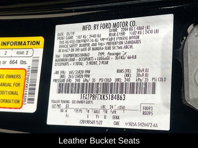 Used 2019 Ford Mustang GT Premium image 20