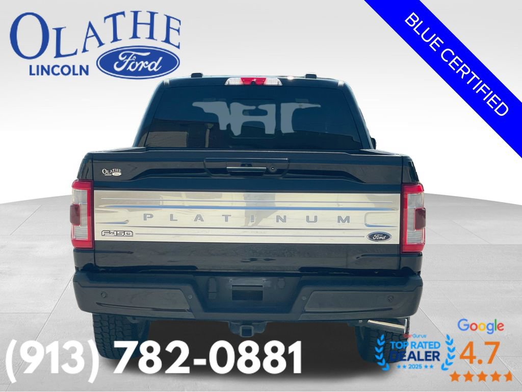 Certified 2022 Ford F150 Platinum w/ Equipment Group 701A High AWD/4WD image 6