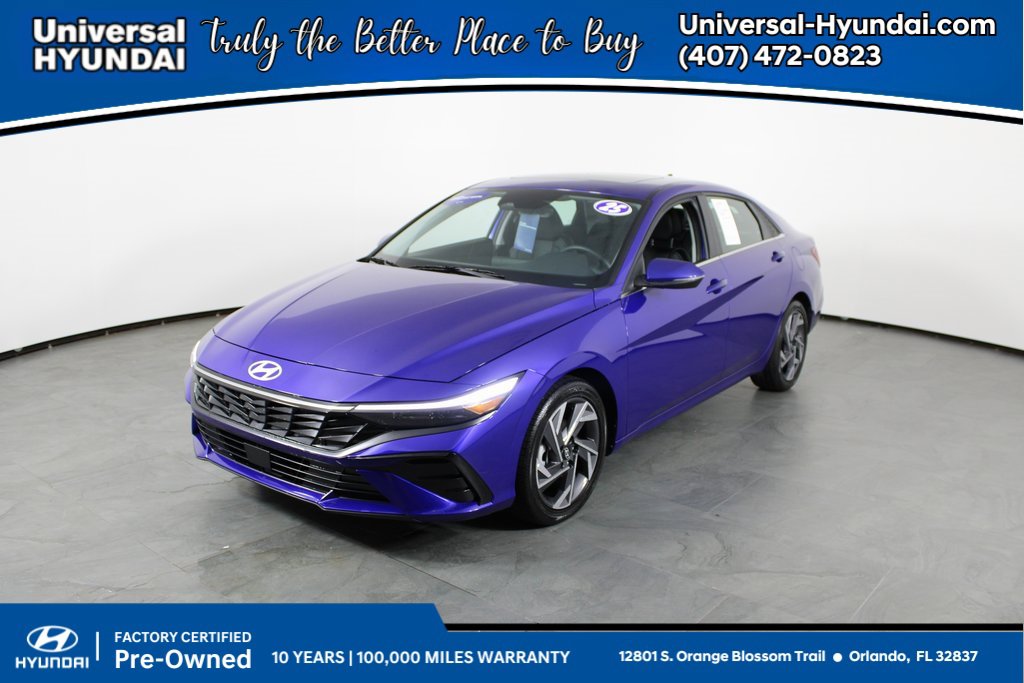 Certified 2025 Hyundai Elantra Limited