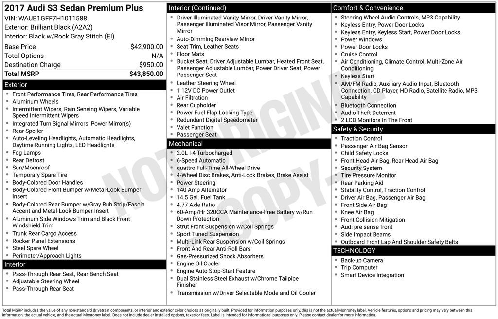 Used 2017 Audi S3 Premium Plus image 6