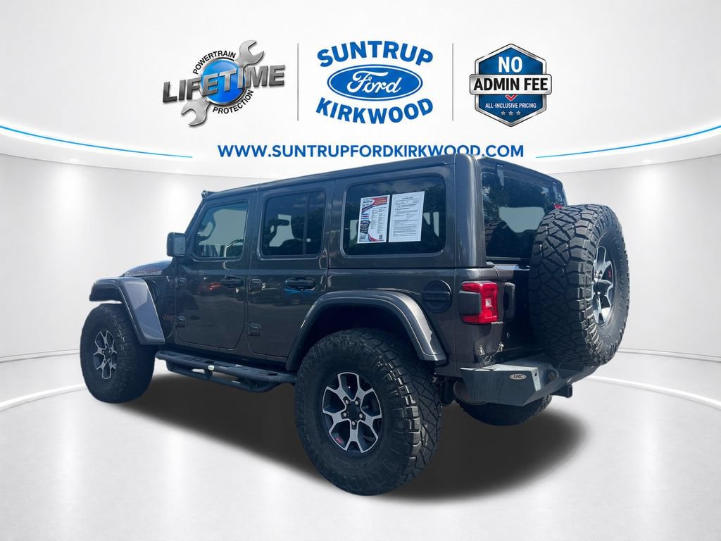 Used 2019 Jeep Wrangler Unlimited Rubicon AWD/4WD image 3