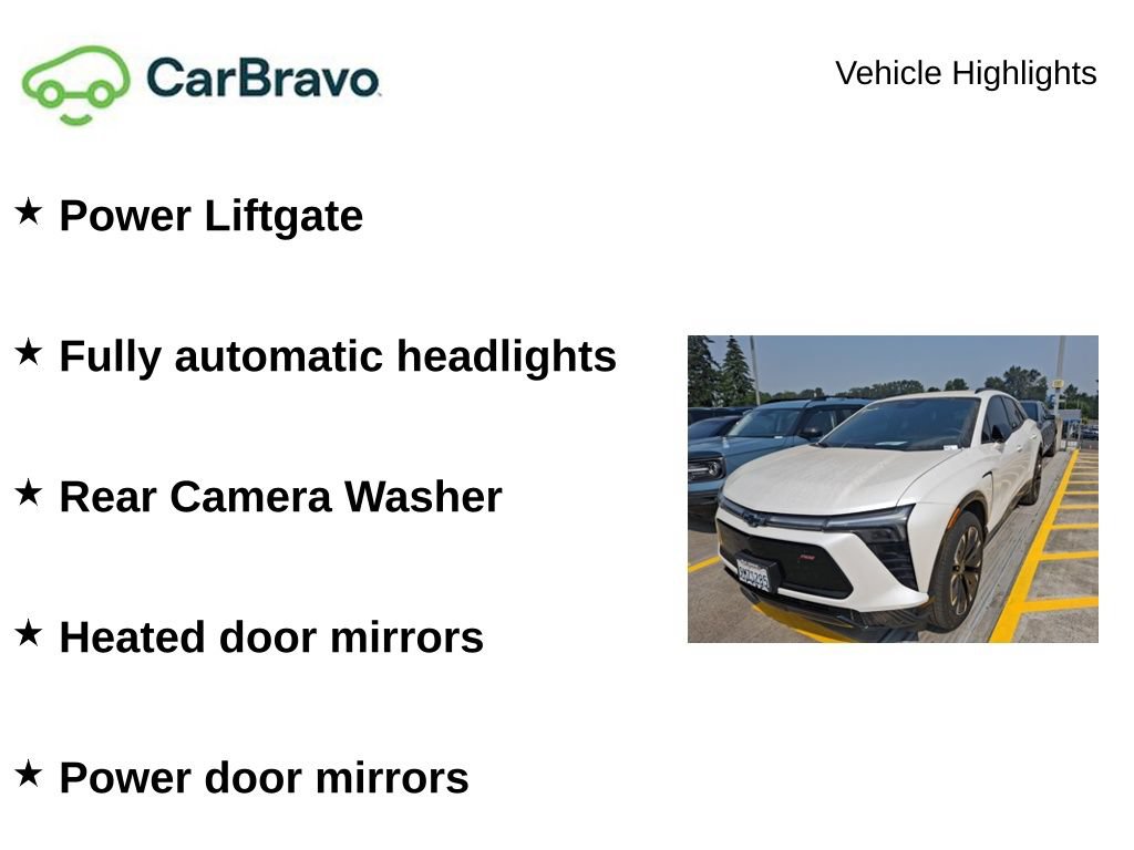 Certified 2024 Chevrolet Blazer EV RS RWD image 9