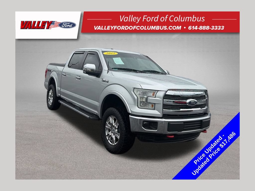 Used 2015 Ford F150 Lariat w/ Equipment Group 502A Luxury