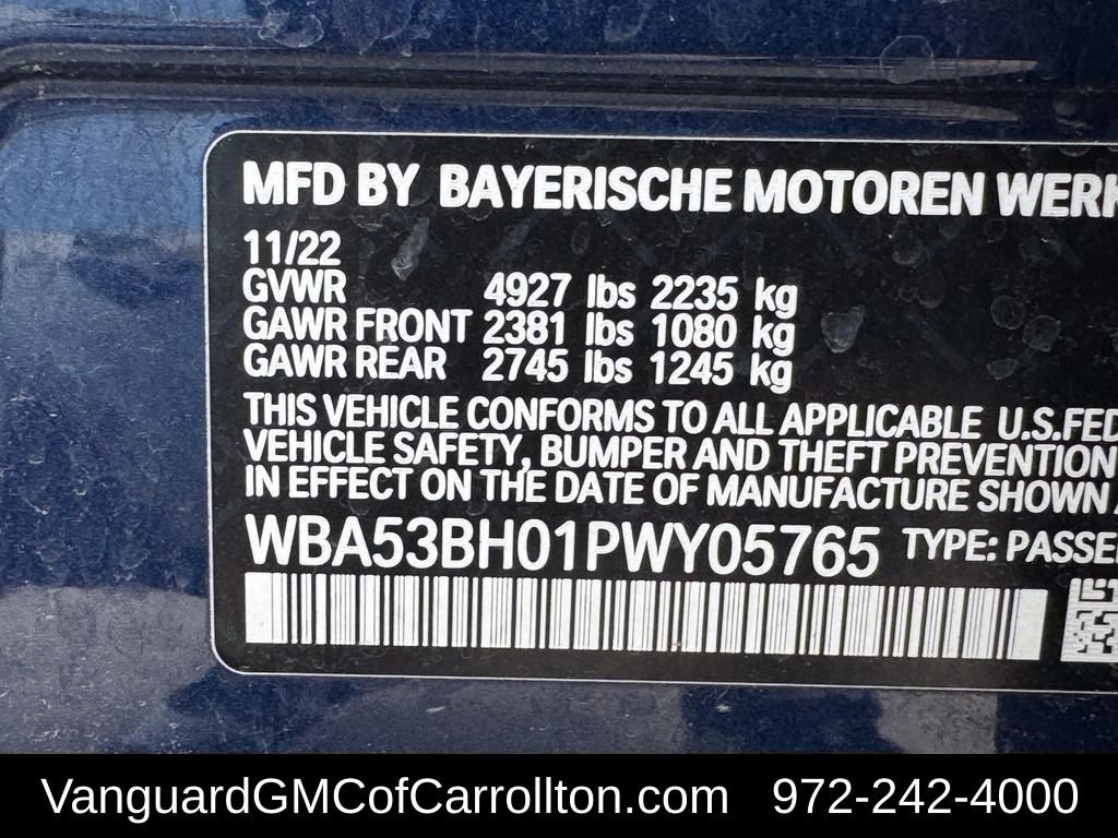 Used 2023 BMW 530i w/ M Sport Package RWD image 62