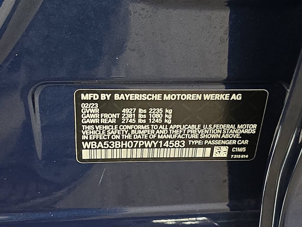 Used 2023 BMW 530i w/ Premium Package RWD image 34