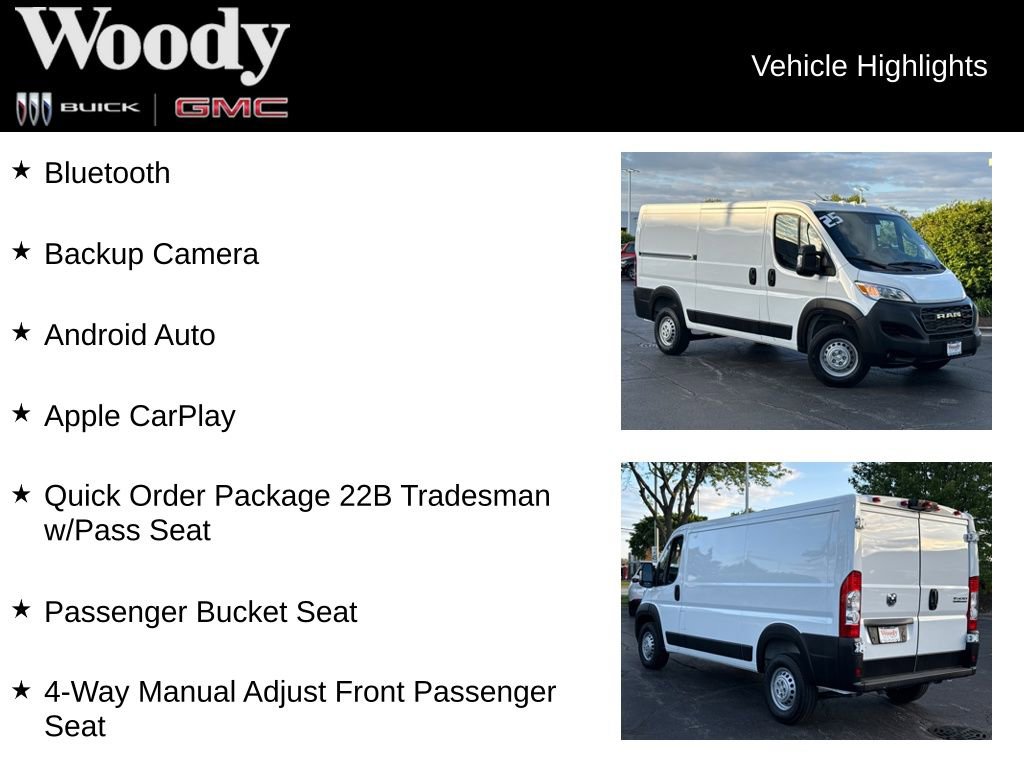 Used 2025 RAM ProMaster 1500 FWD image 3