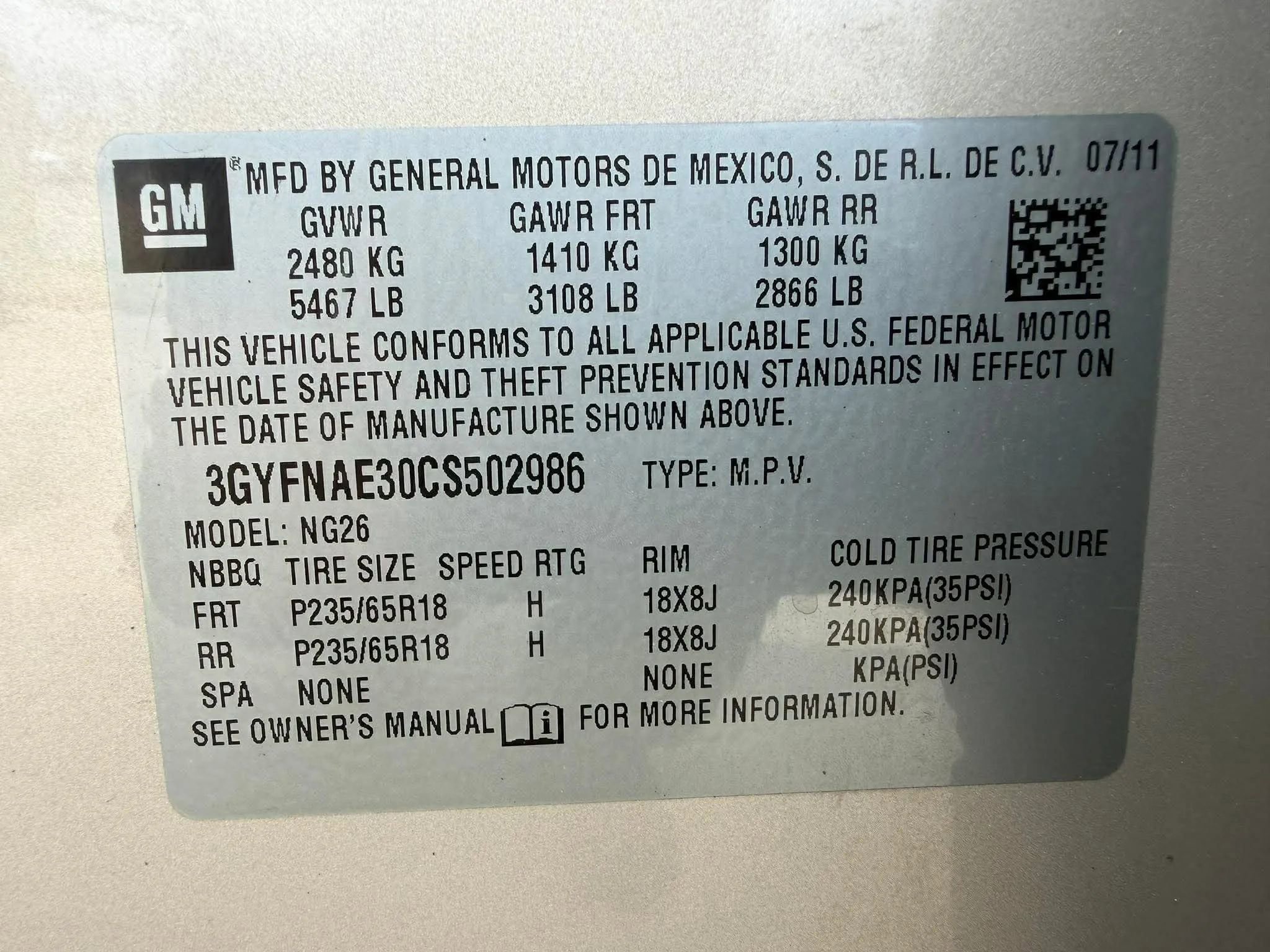 Used 2012 Cadillac SRX Luxury image 27